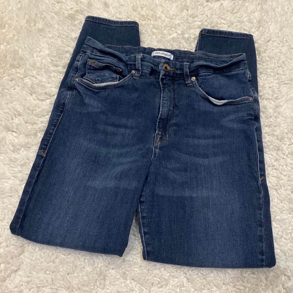 Good American Good Legs Skinny Jeans 14 / 32